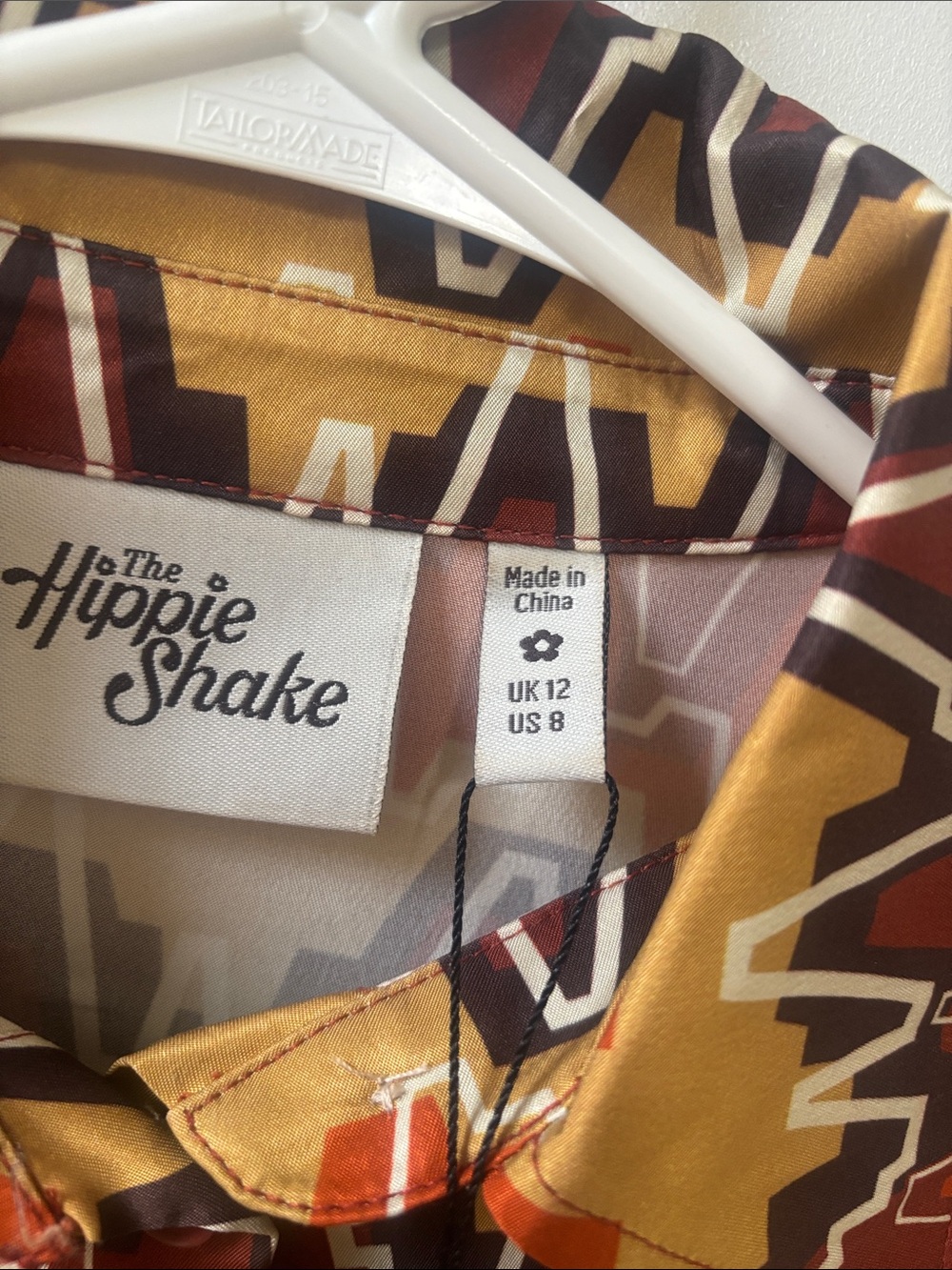 NWT: The Hippie Shake-Vintage Inspired Multicolor Blouse - Picture 3 of 5